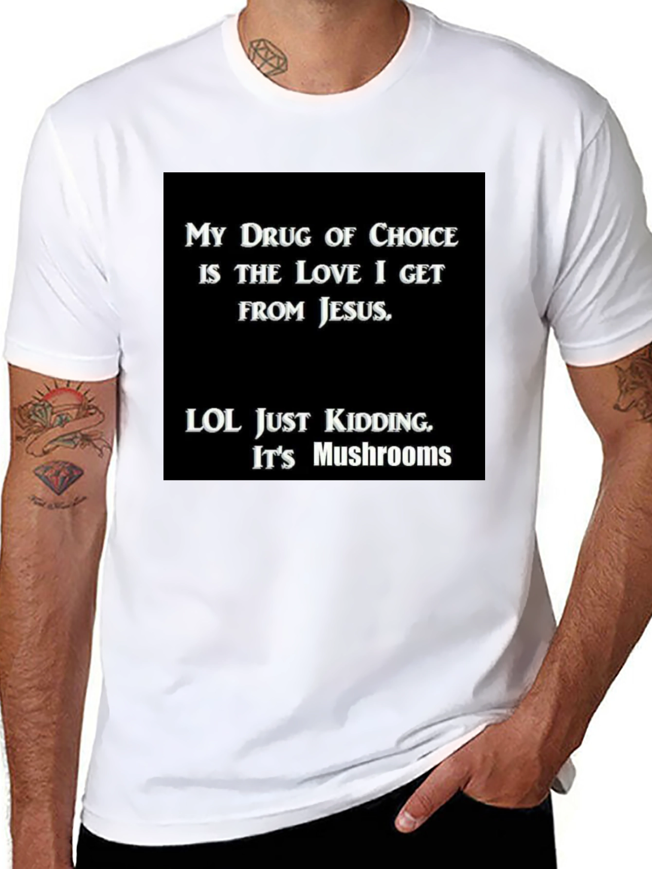 Funny My Drug is Jesus T-Shirt