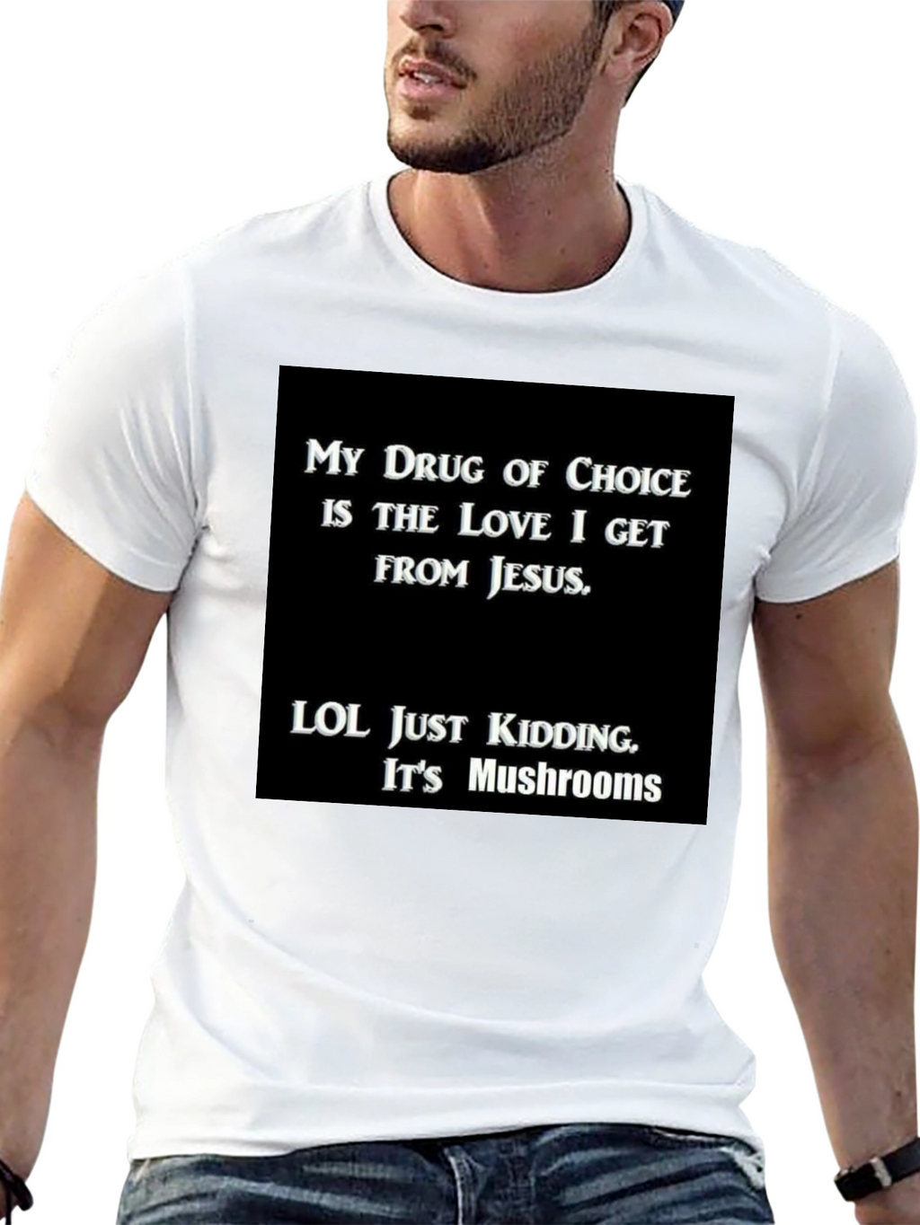 Funny My Drug is Jesus T-Shirt