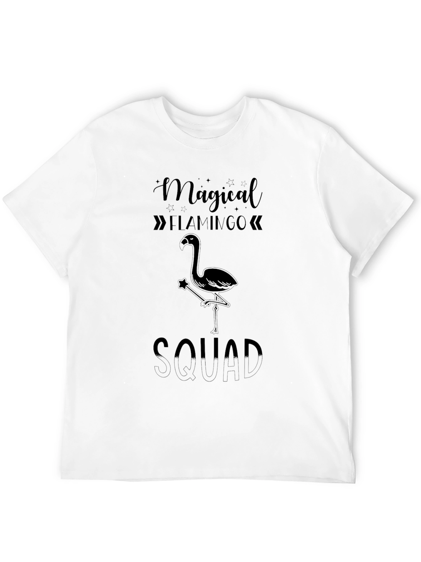 Magical Flamingo Squad Graphic T-Shirt