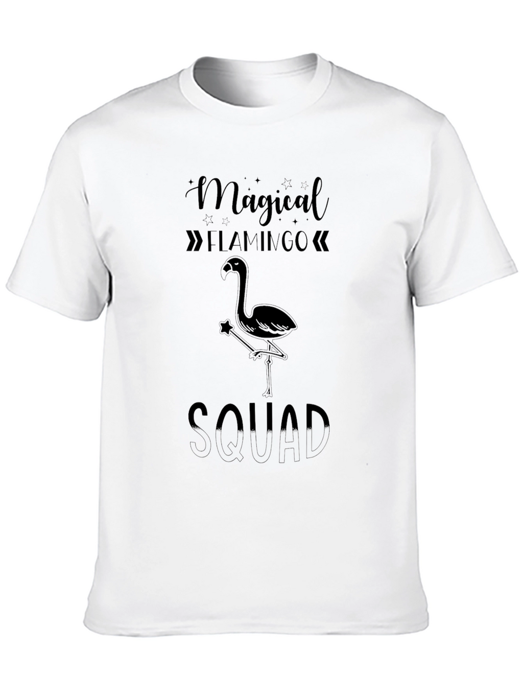 Magical Flamingo Squad Graphic T-Shirt