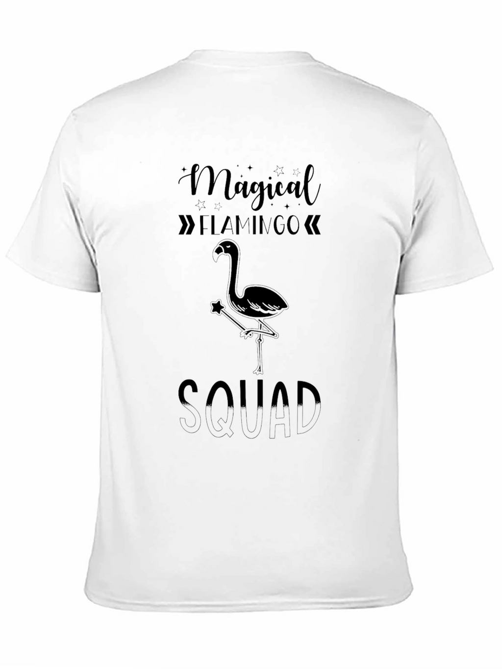 Magical Flamingo Squad Graphic T-Shirt