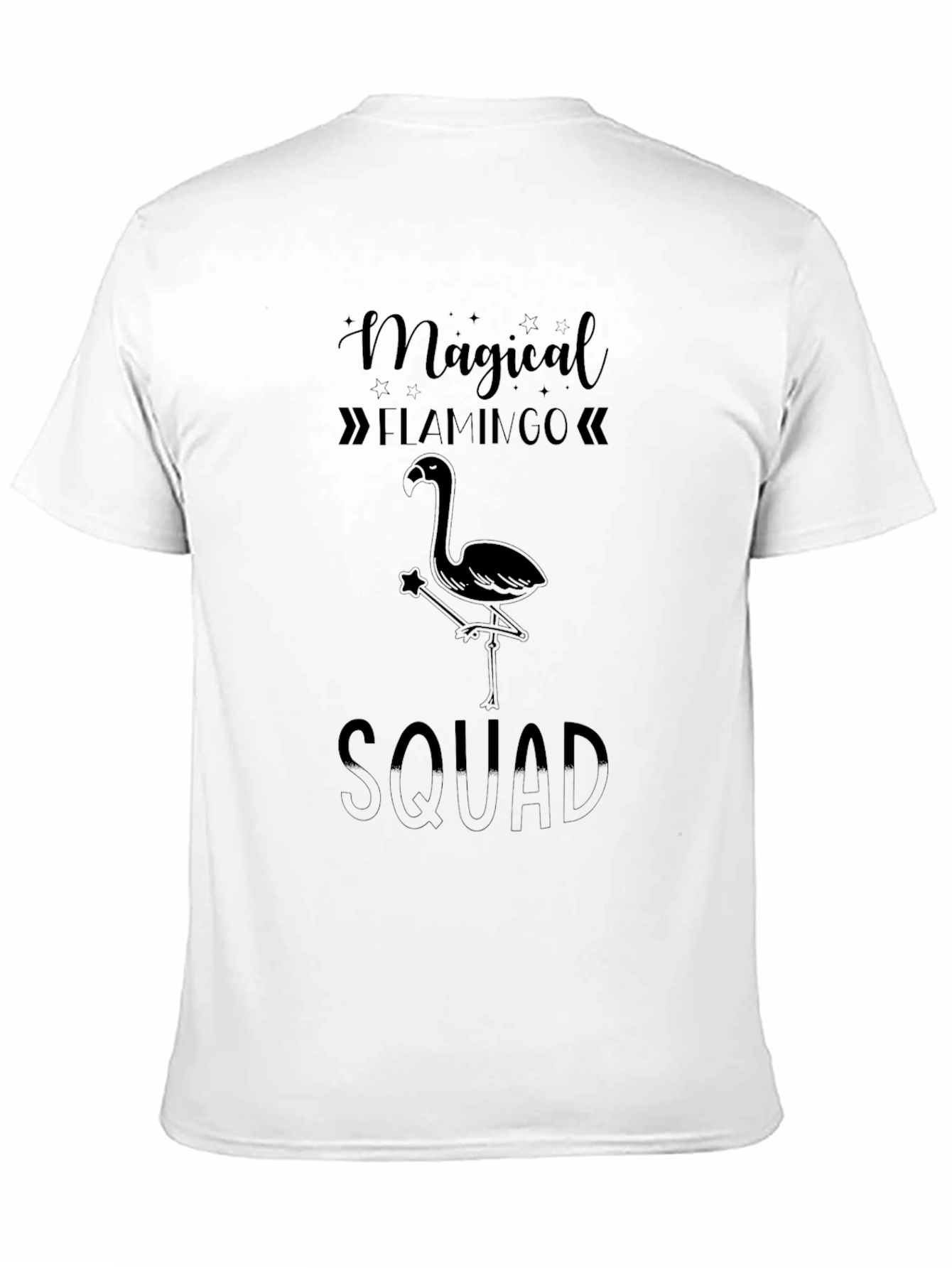 Magical Flamingo Squad Graphic T-Shirt