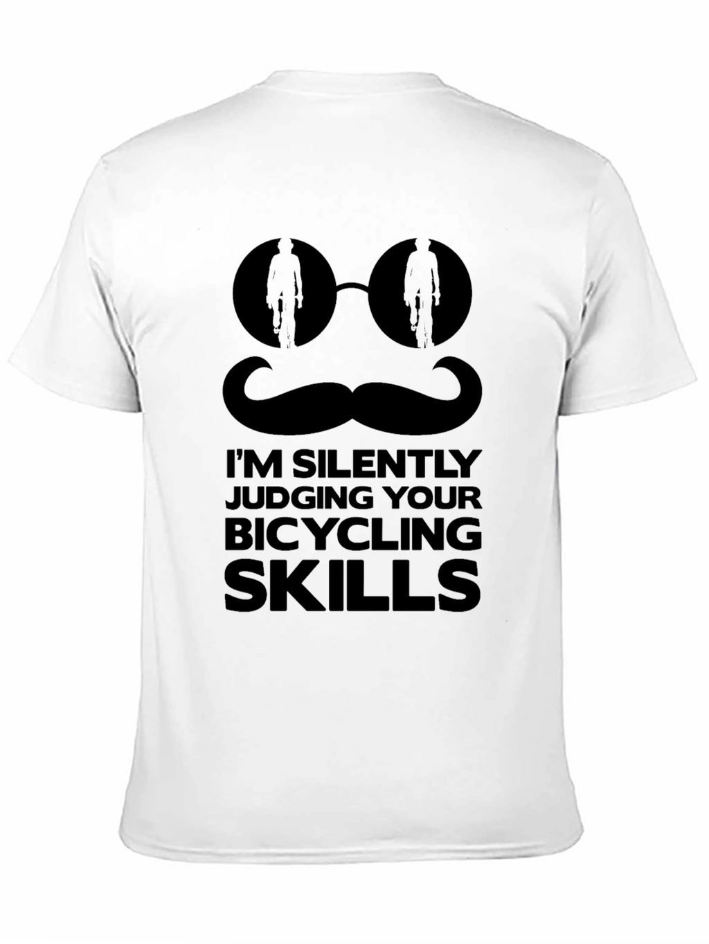 Funny Bicycling Skills Judging T-Shirt