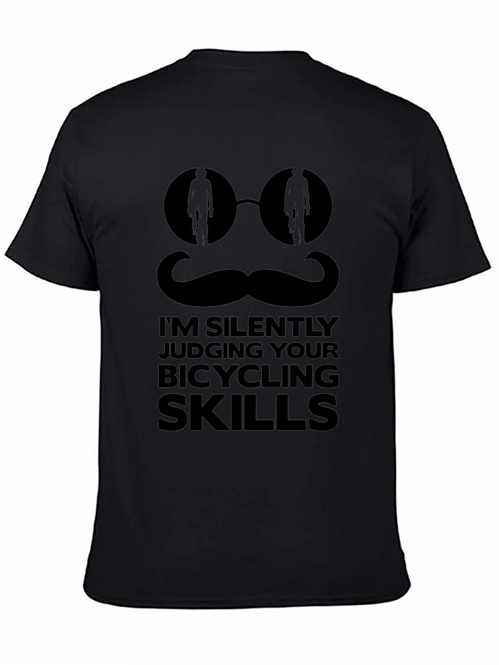 Funny Bicycling Skills Judging T-Shirt