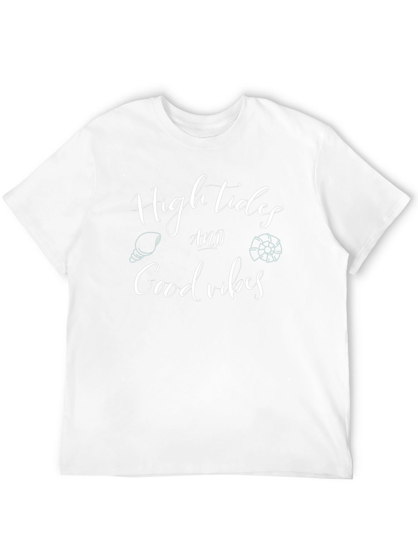 High Tides Good Vibes Graphic Tee - Black