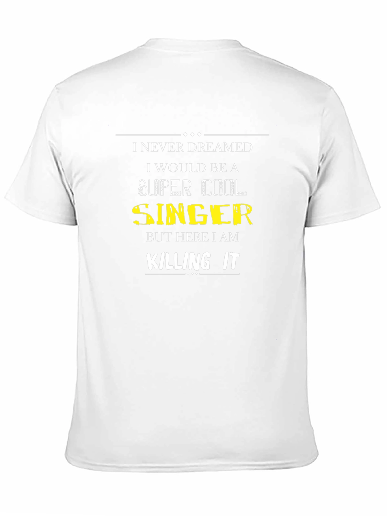 Super Cool Singer Graphic Tee