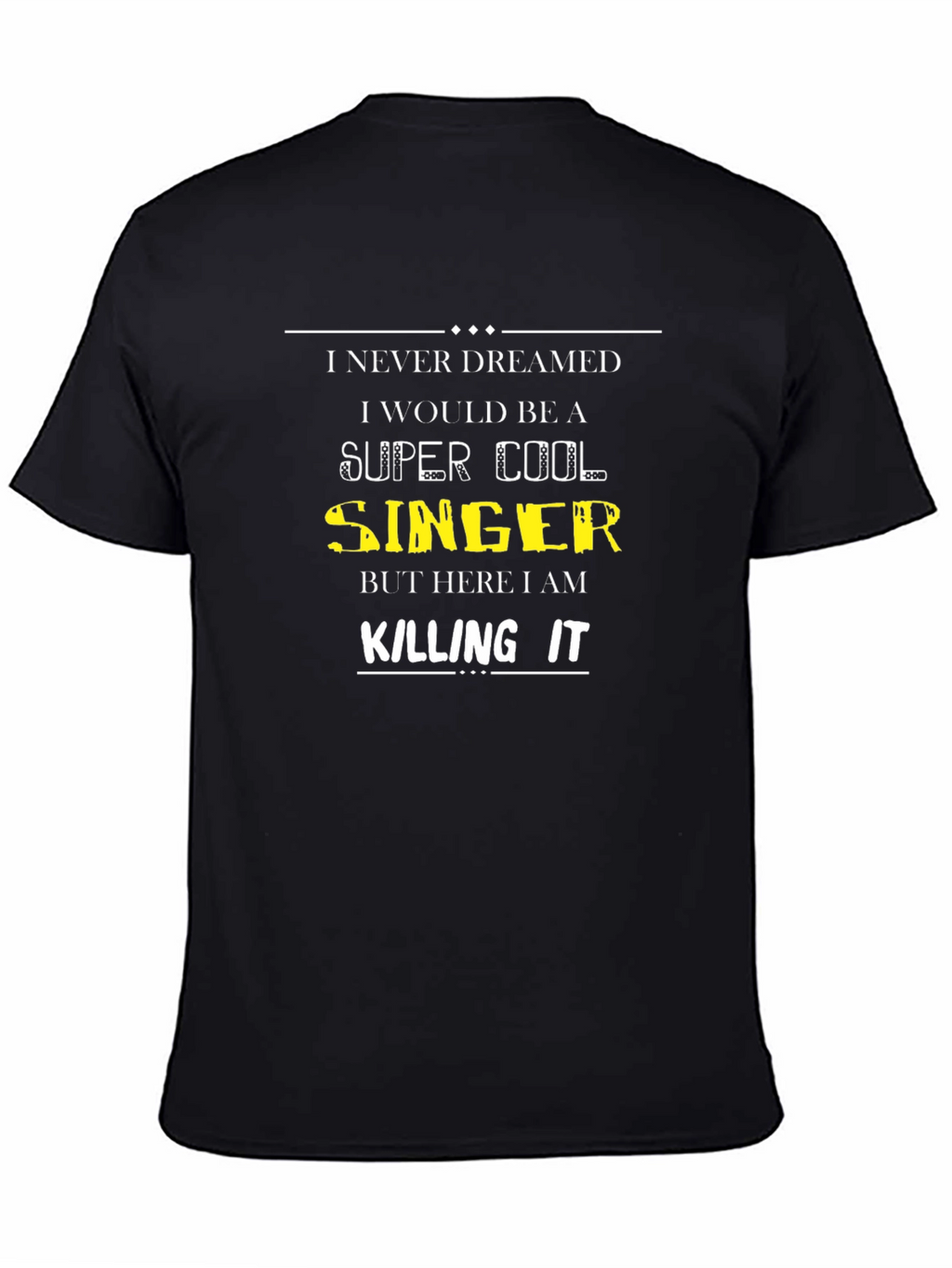 Super Cool Singer Graphic Tee