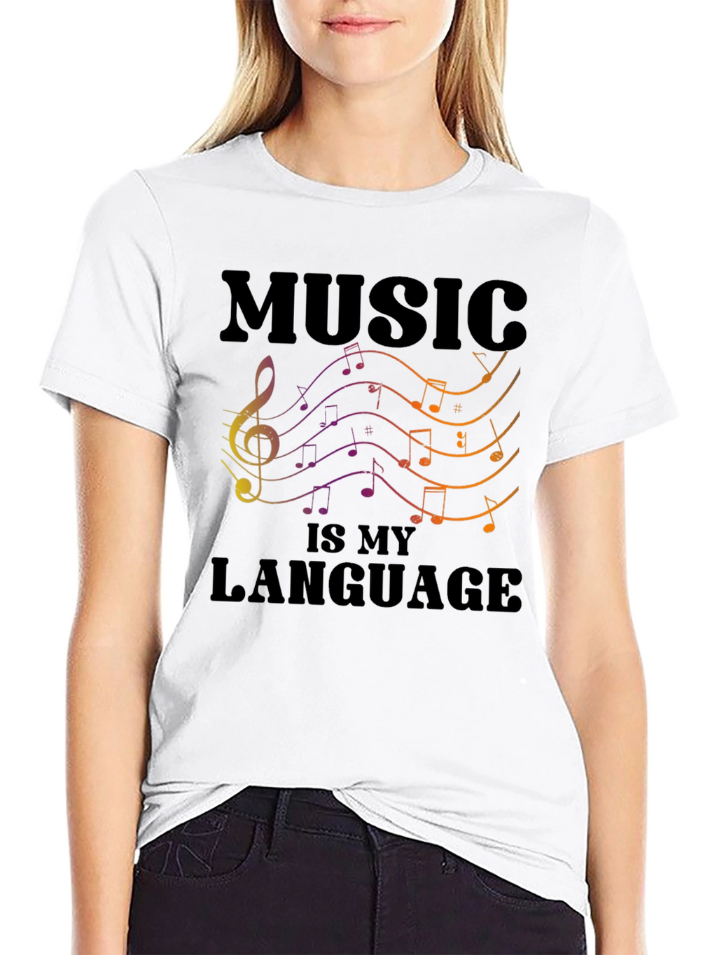 Music Is My Language T-Shirt