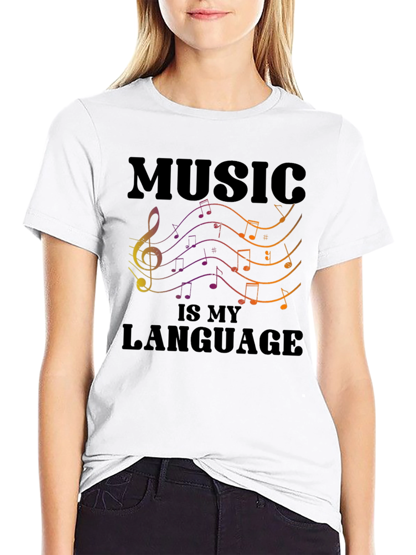 Music Is My Language T-Shirt