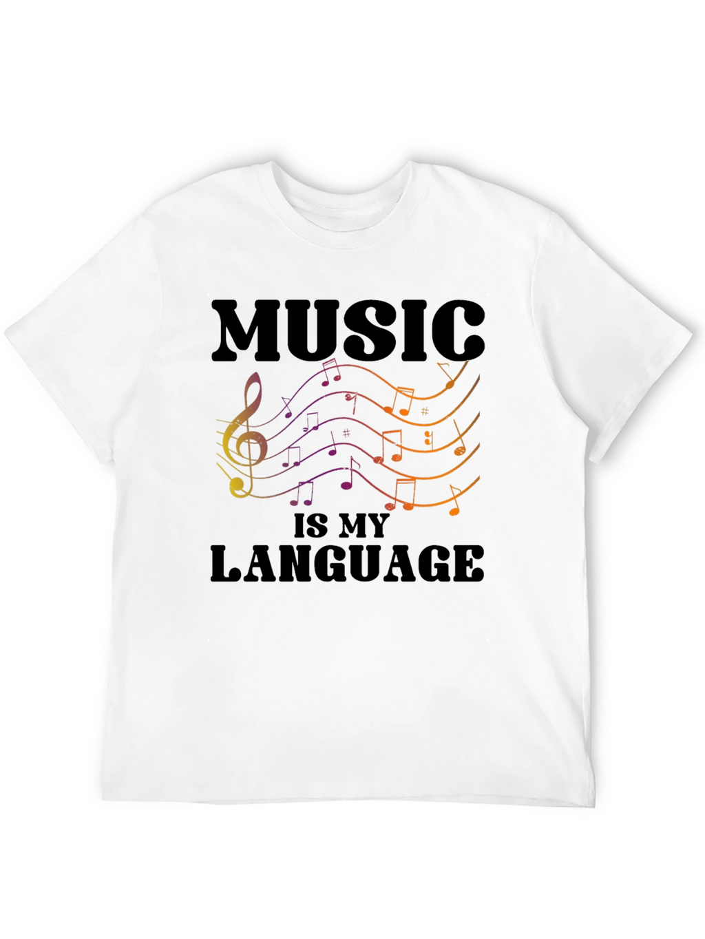 Music Is My Language T-Shirt
