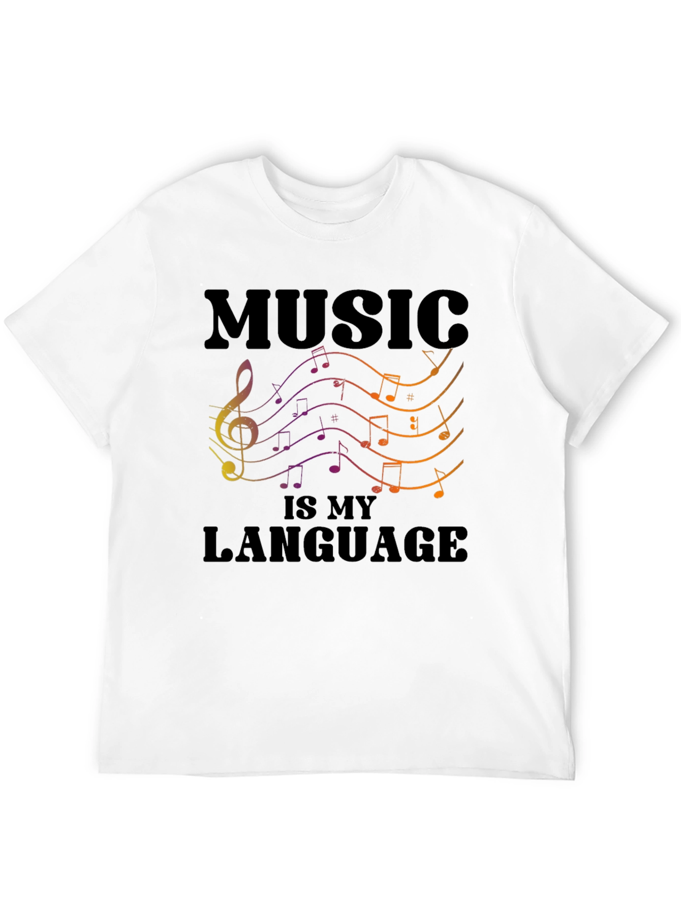 Music Is My Language T-Shirt