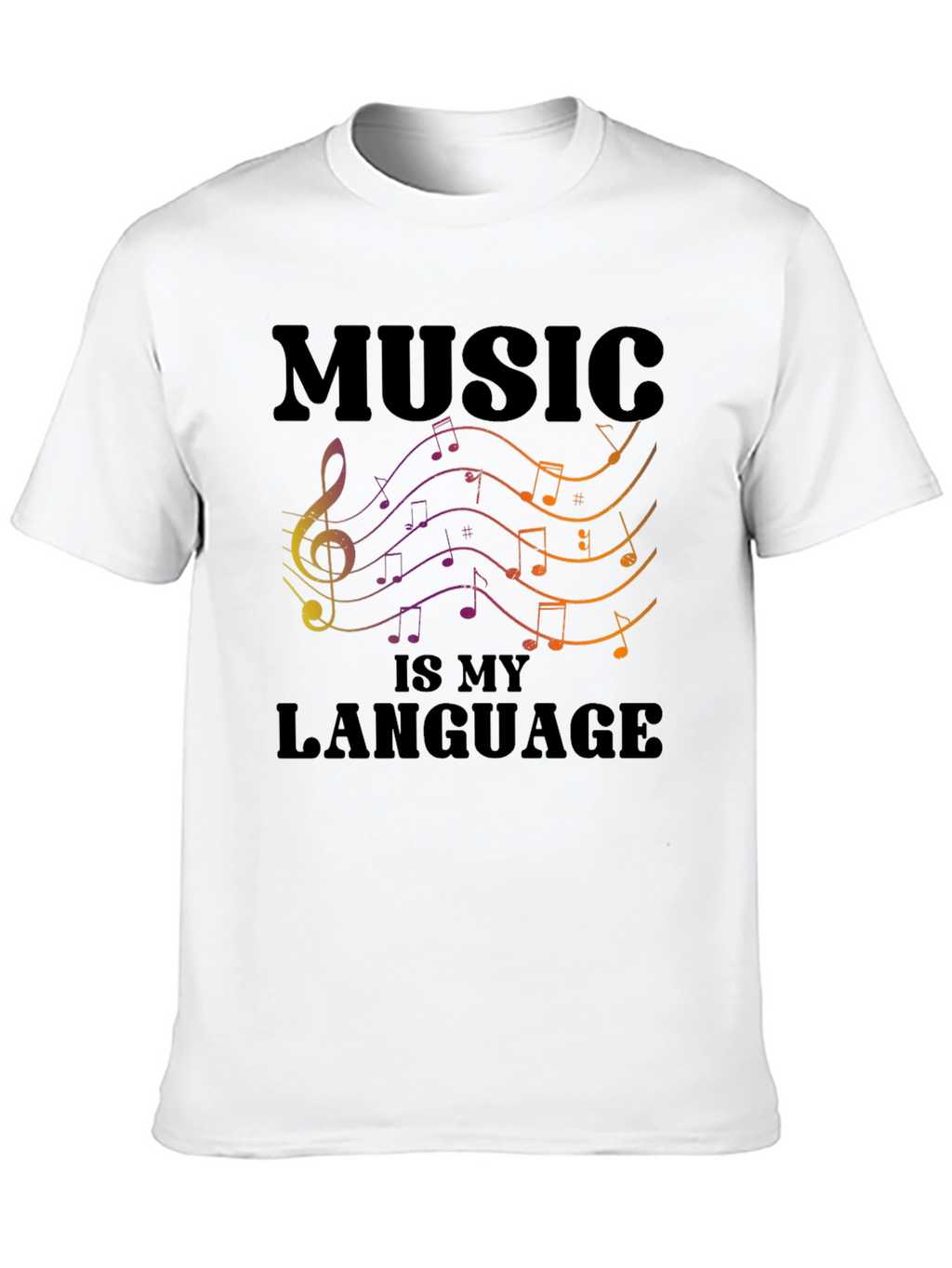 Music Is My Language T-Shirt