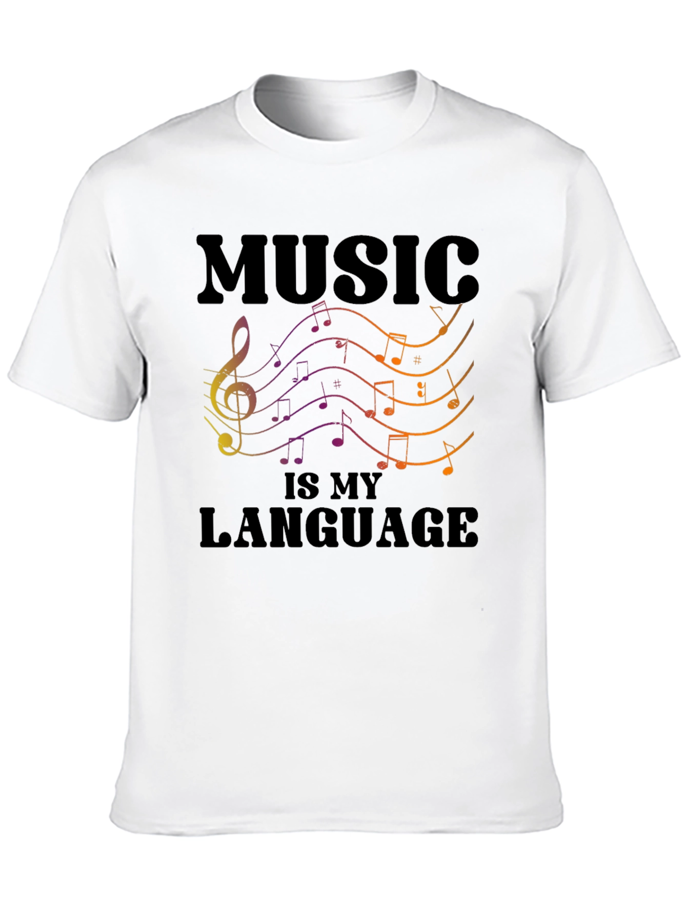 Music Is My Language T-Shirt