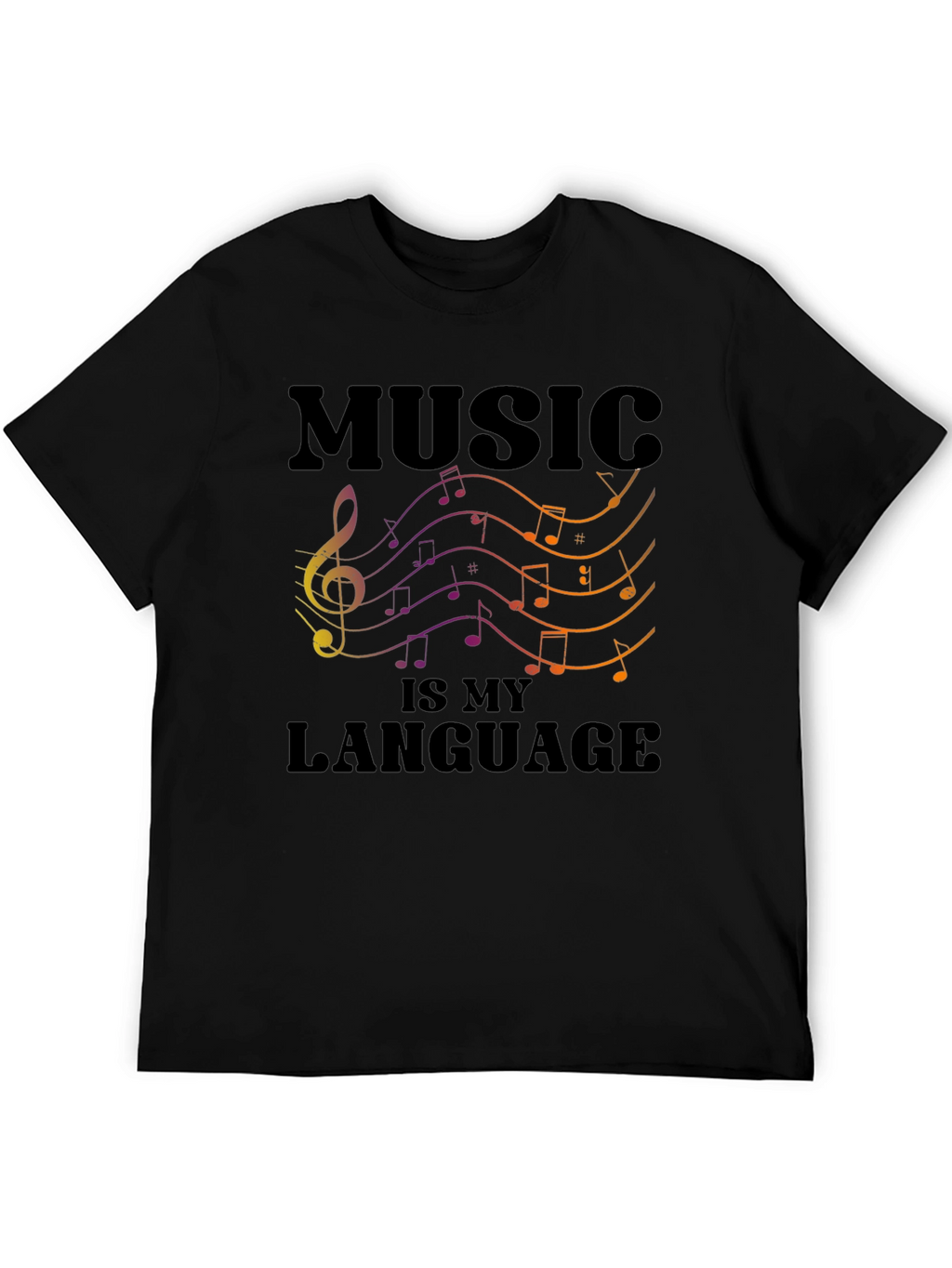 Music Is My Language T-Shirt
