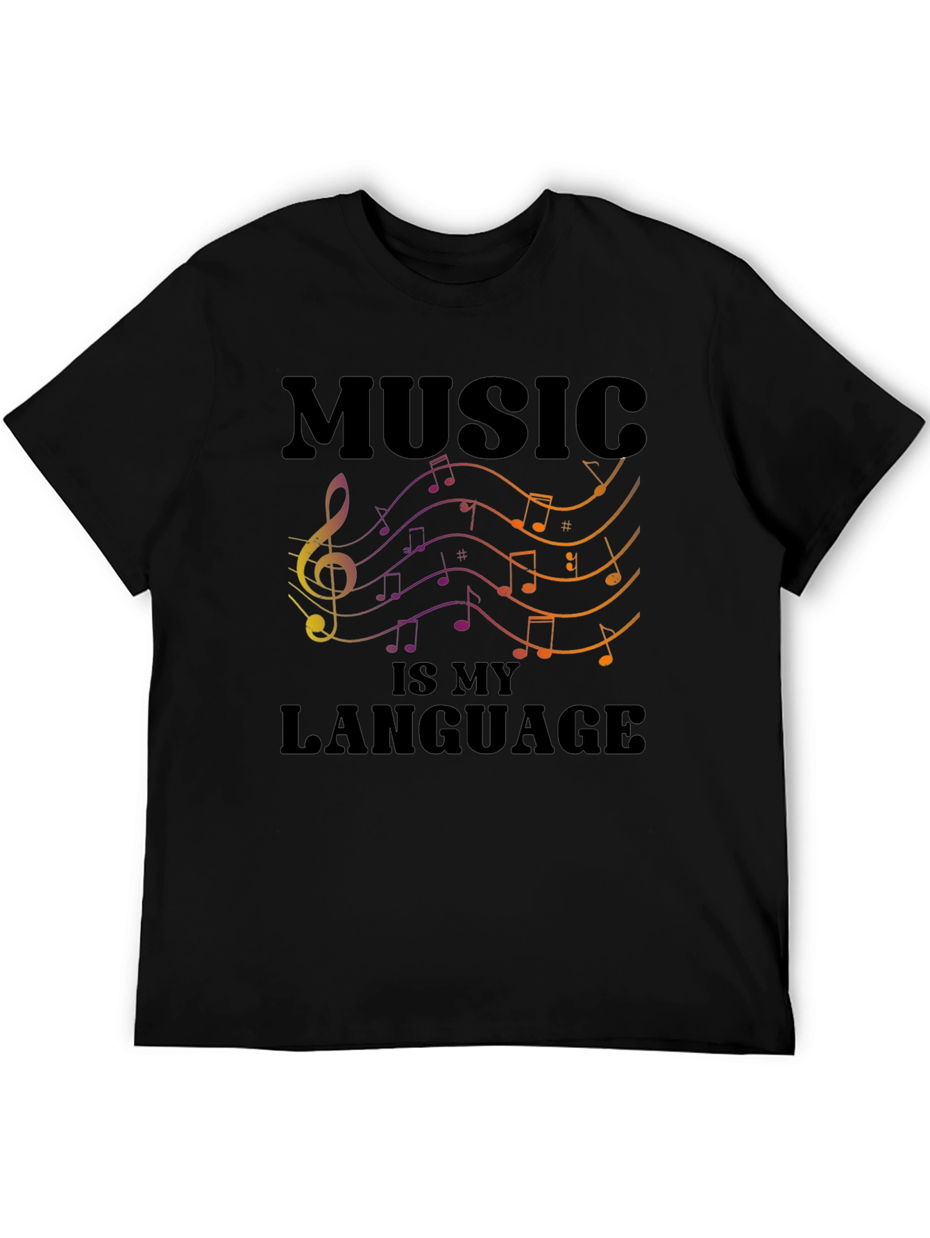 Music Is My Language T-Shirt