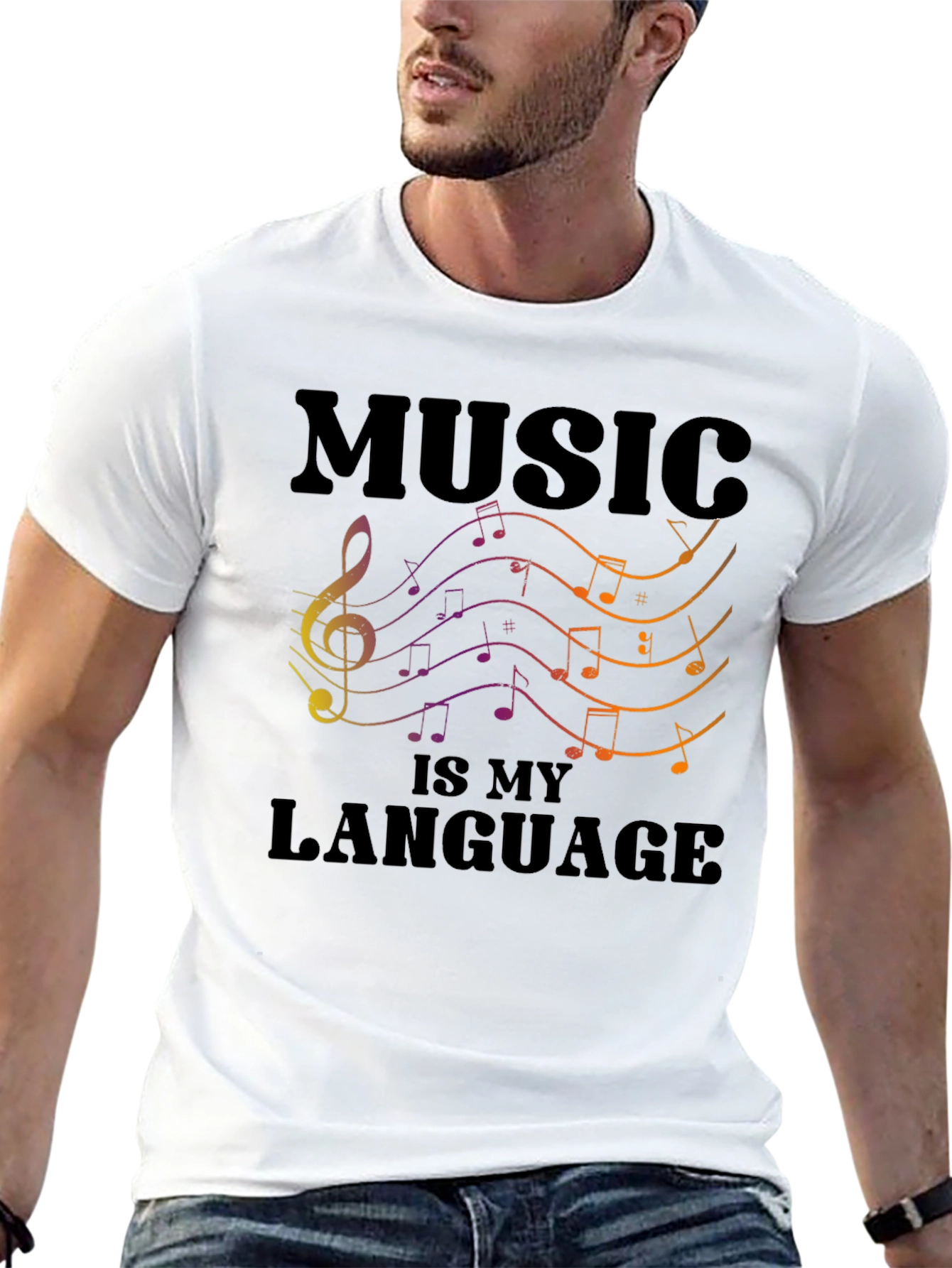Music Is My Language T-Shirt