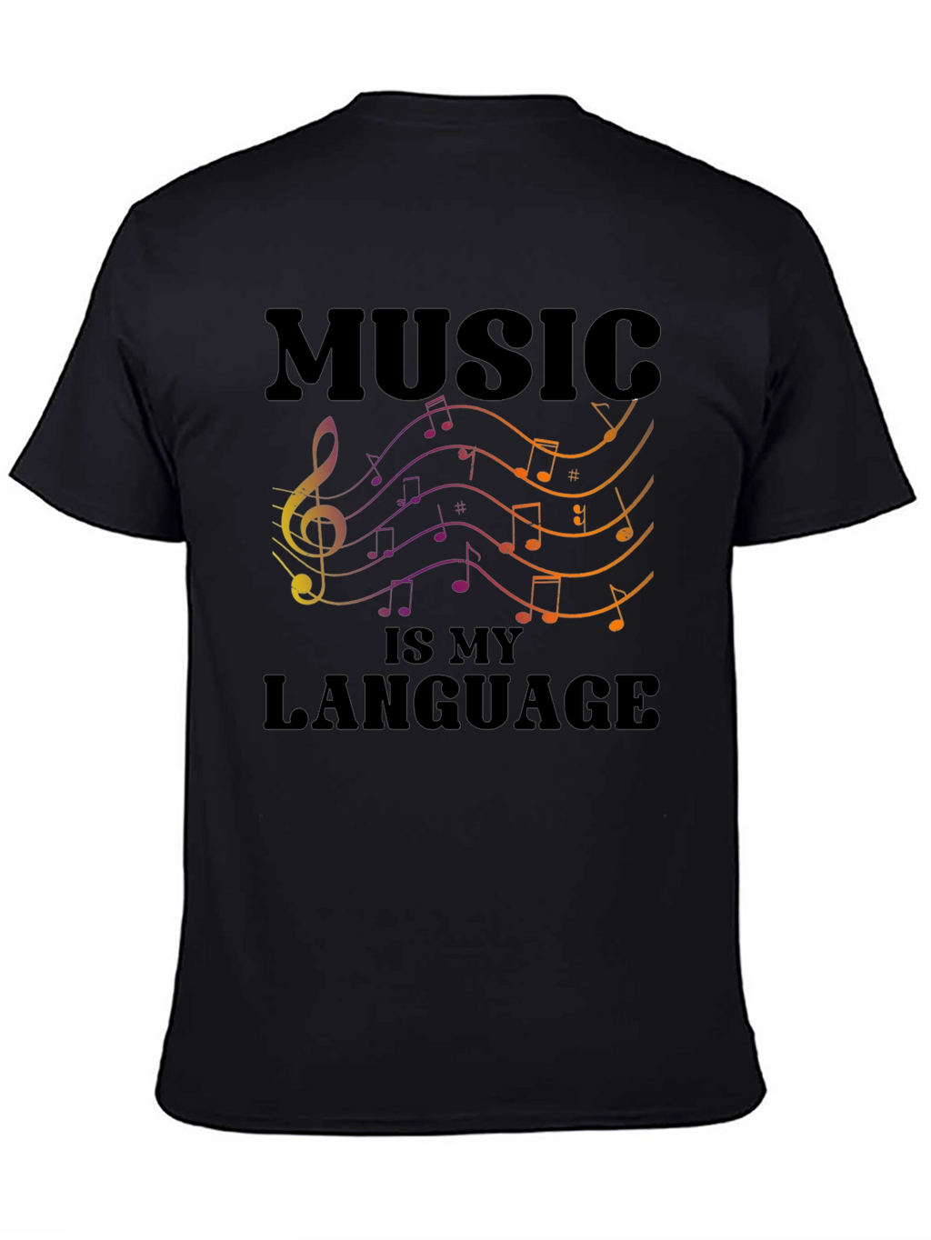 Music Is My Language T-Shirt