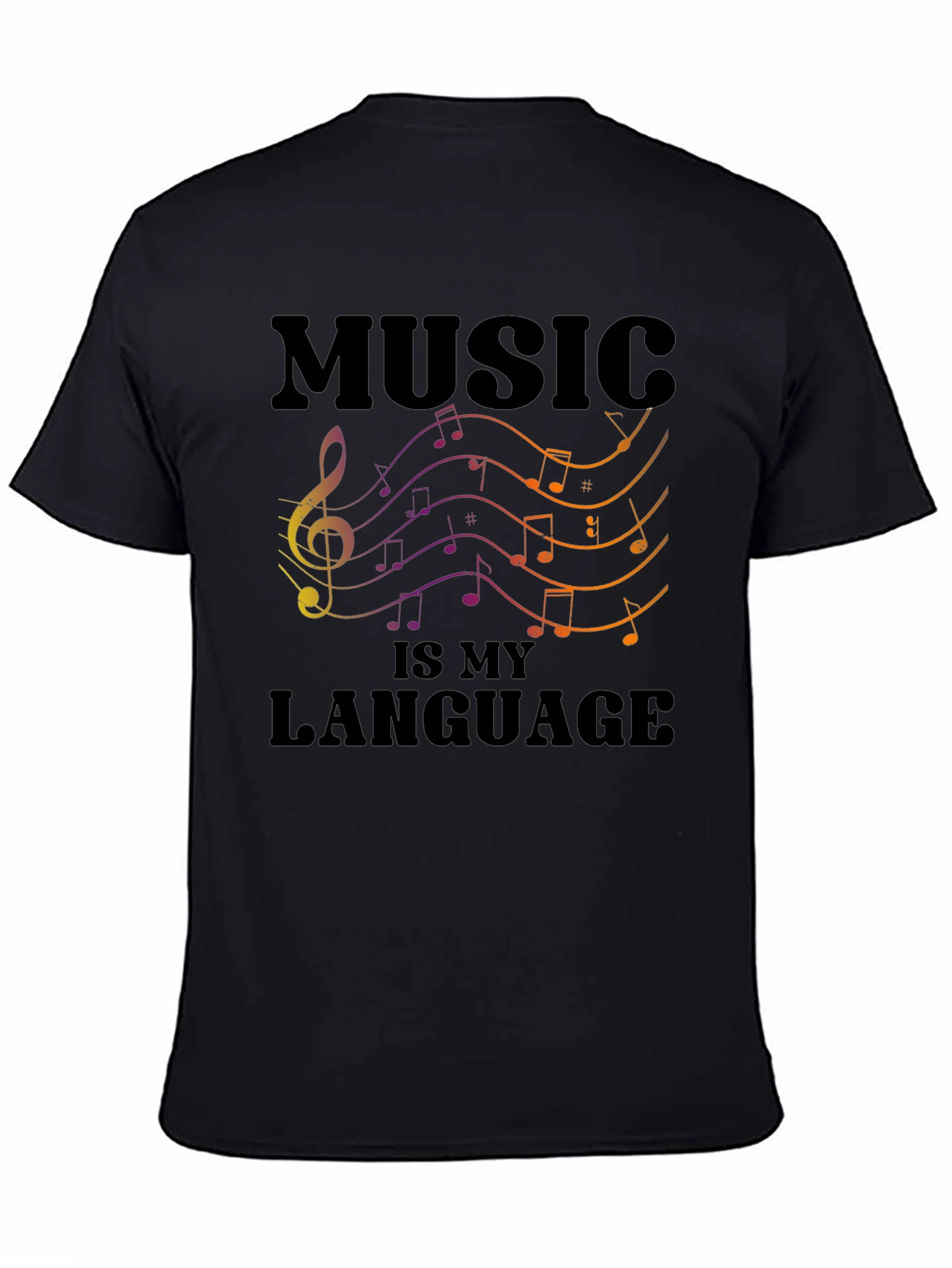 Music Is My Language T-Shirt