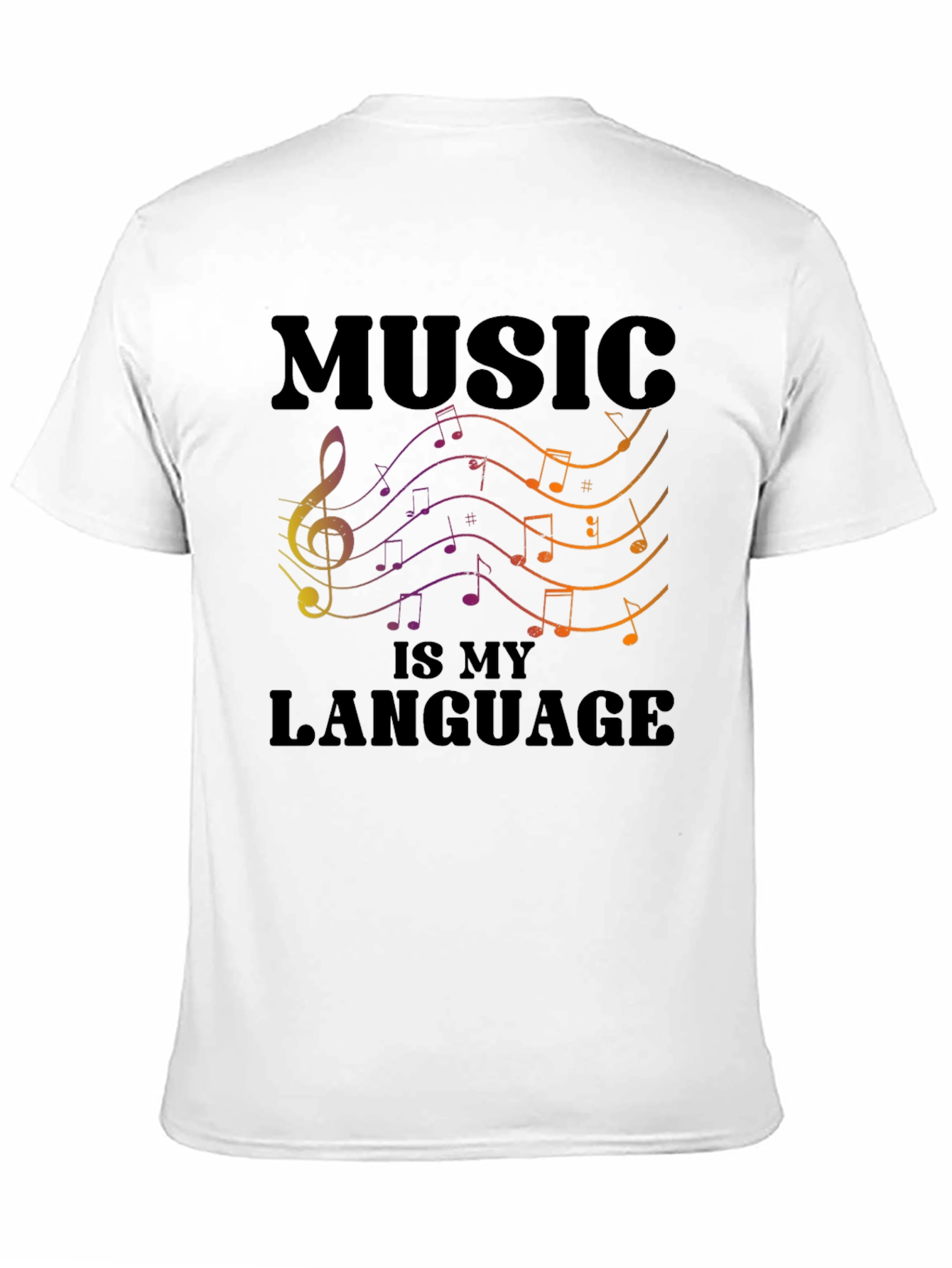 Music Is My Language T-Shirt