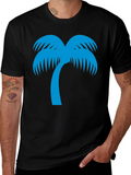 Palm Tree Graphic Tee - Island Vibes T-Shirt