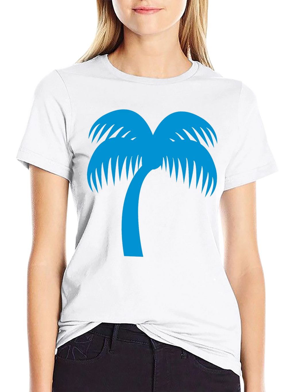 Palm Tree Graphic Tee - Island Vibes T-Shirt