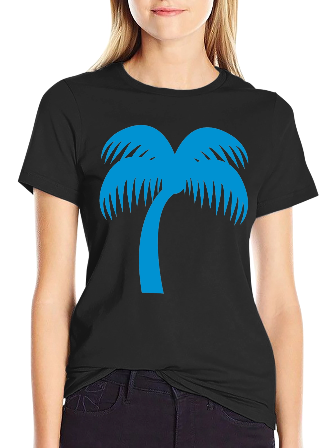 Palm Tree Graphic Tee - Island Vibes T-Shirt