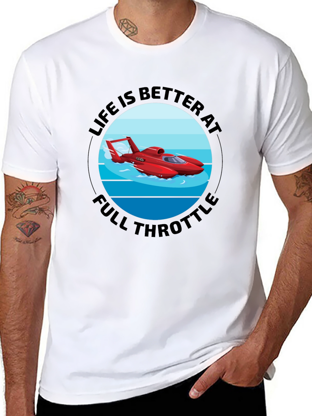 Life is Better at Full Throttle T-Shirt