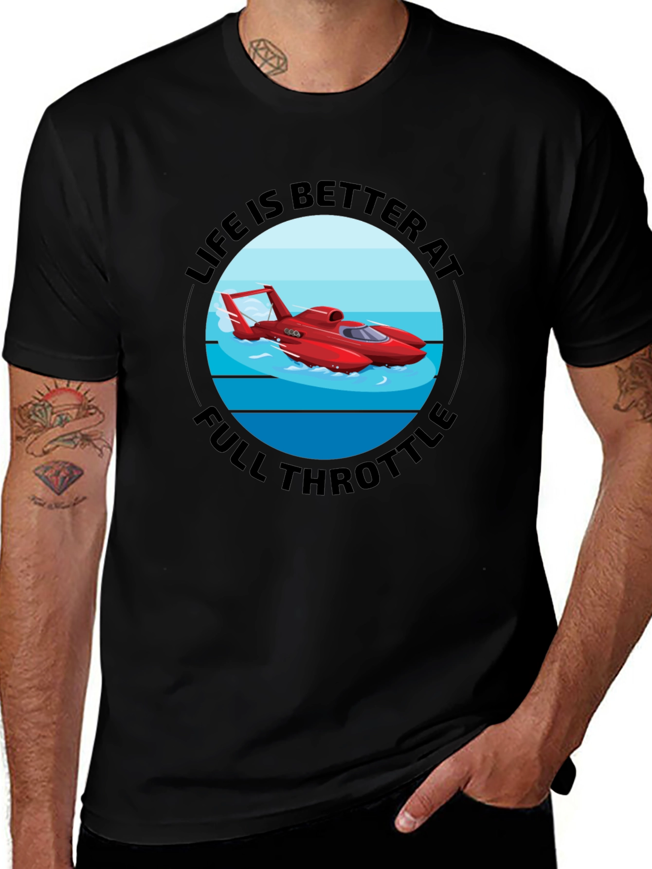 Life is Better at Full Throttle T-Shirt