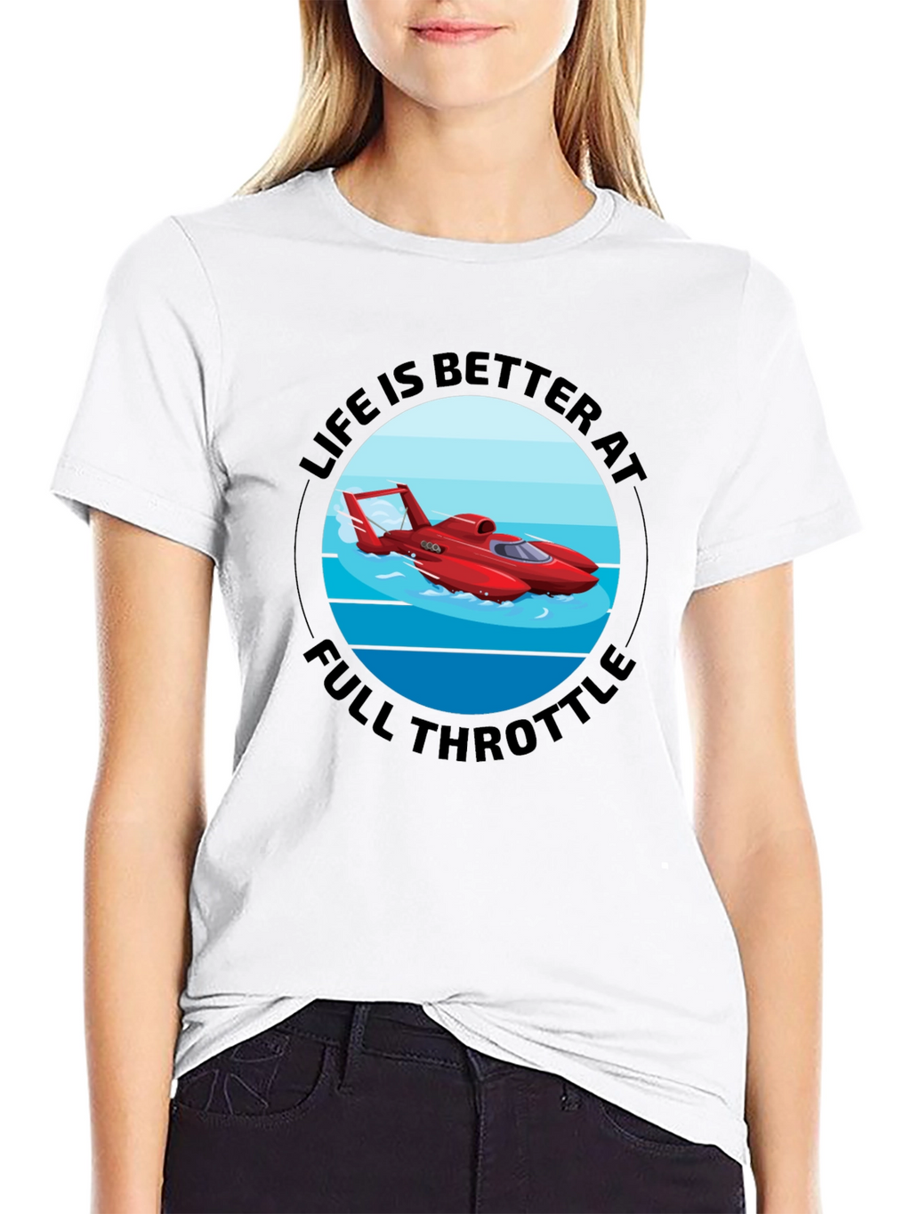 Life is Better at Full Throttle T-Shirt