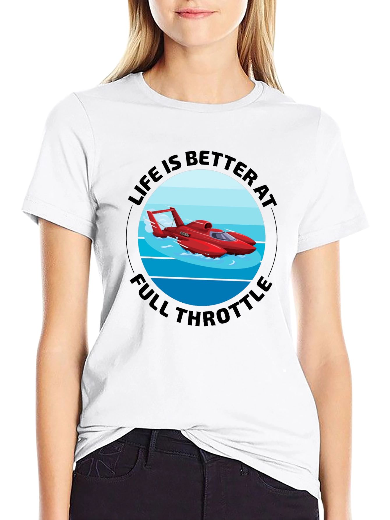 Life is Better at Full Throttle T-Shirt