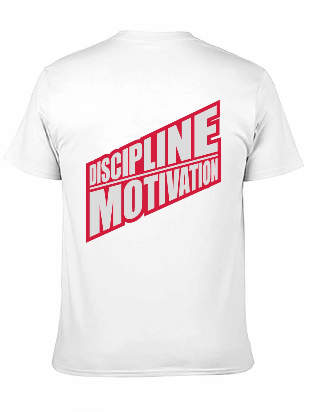 Discipline Motivation Black Graphic T-Shirt