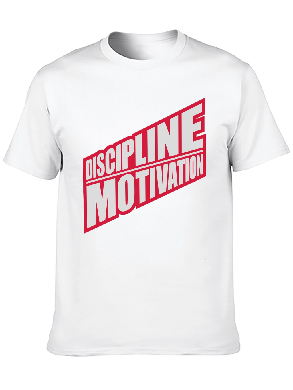 Discipline Motivation Black Graphic T-Shirt