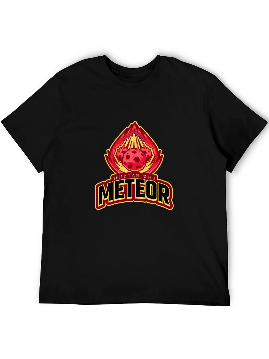 Watch the Meteor Black Graphic Tee
