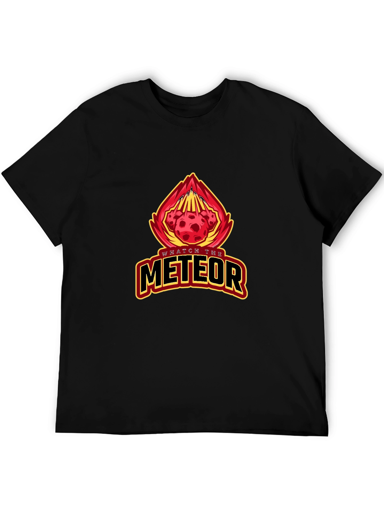 Watch the Meteor Black Graphic Tee