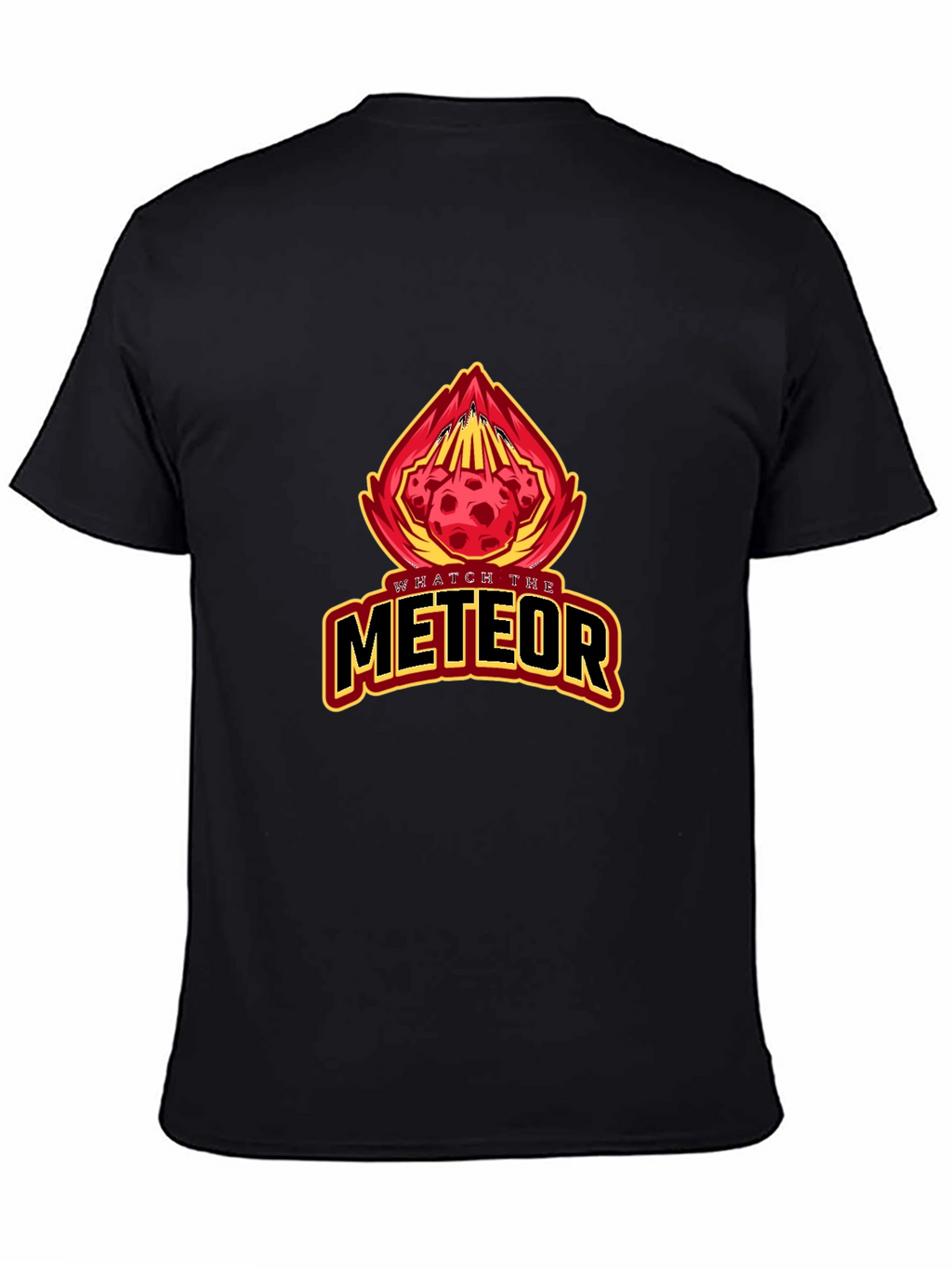 Watch the Meteor Black Graphic Tee
