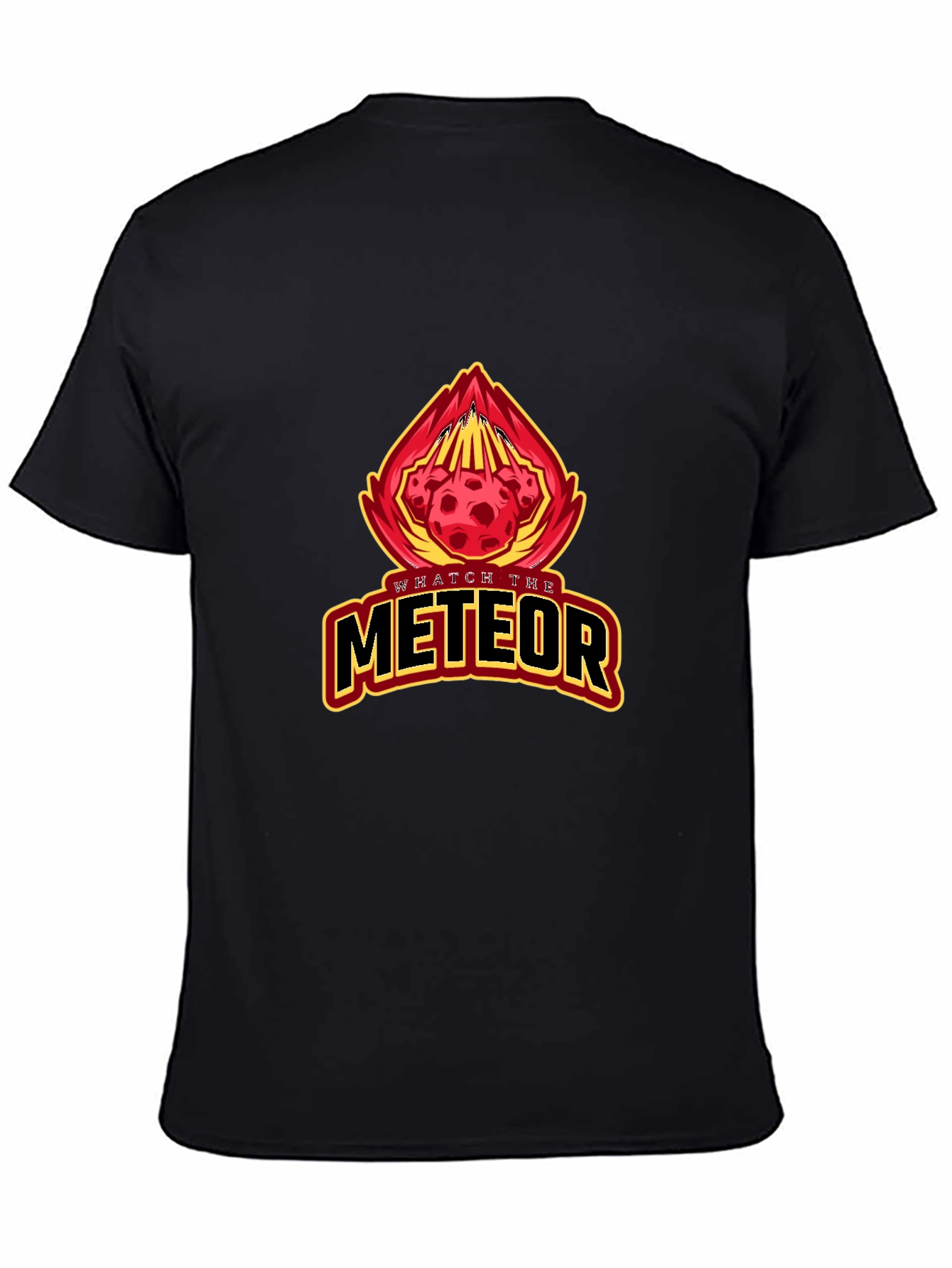 Watch the Meteor Black Graphic Tee