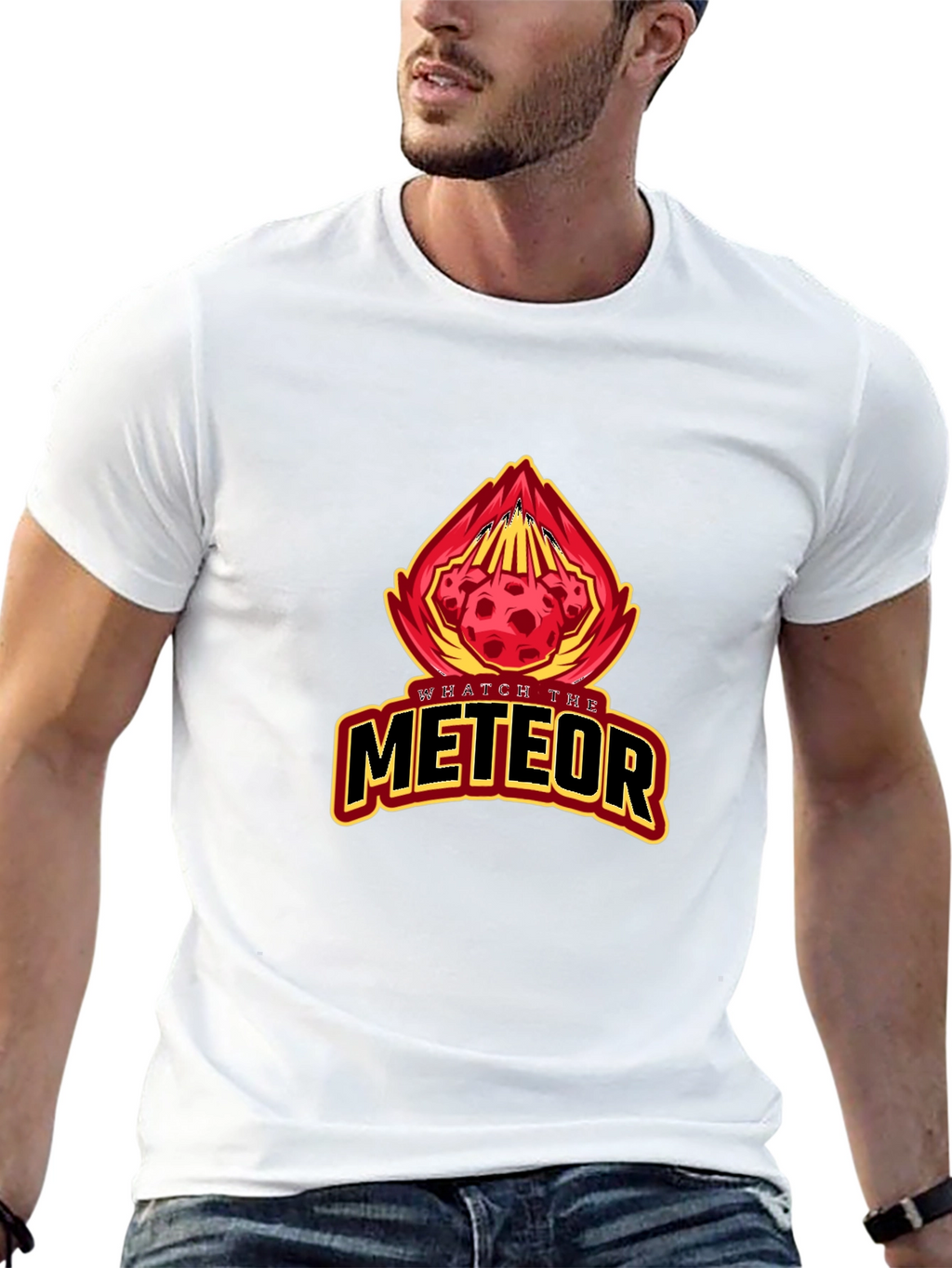 Watch the Meteor Black Graphic Tee