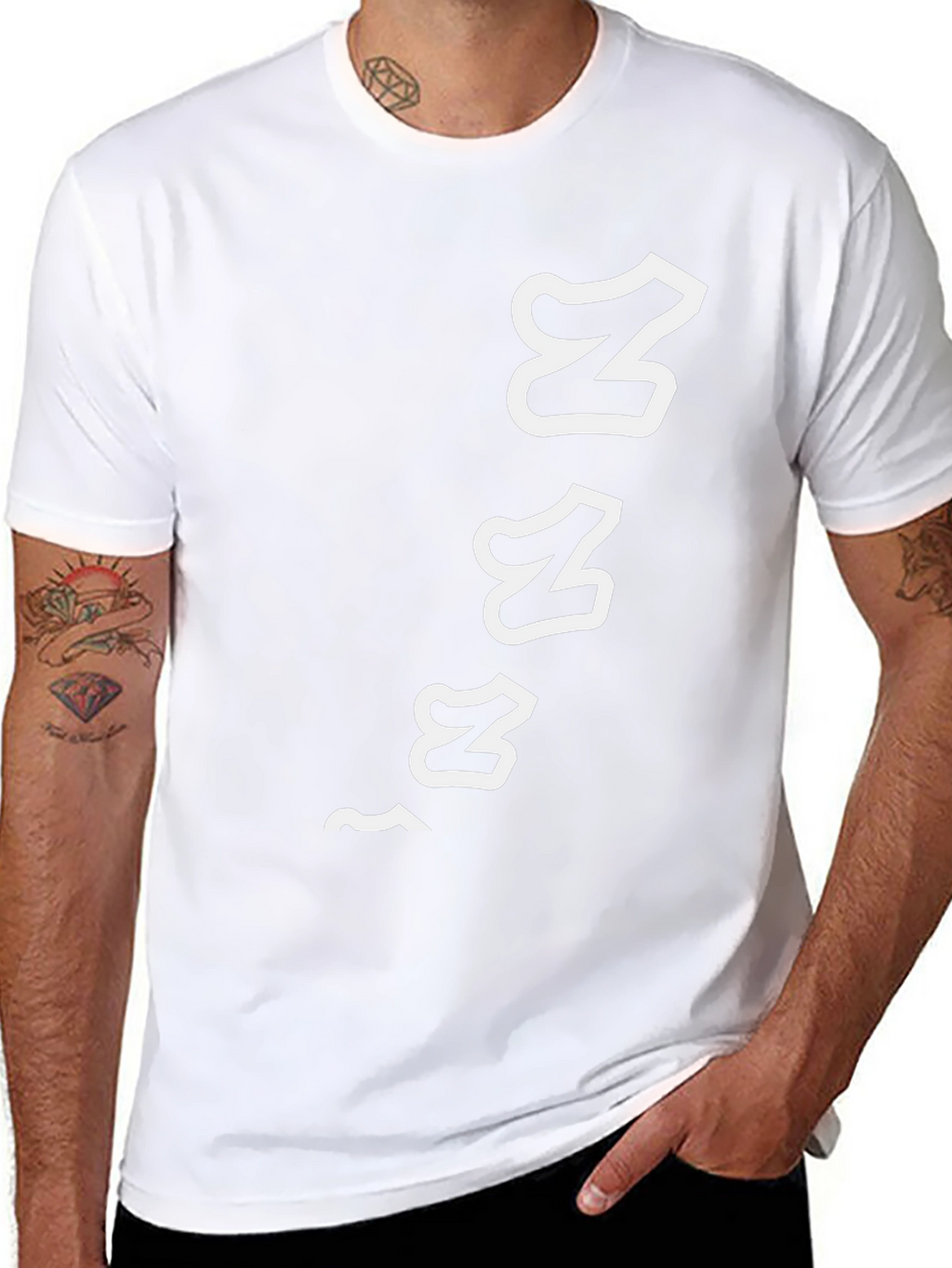 Mens Black ZZZ Graphic Tee - Sleepy Time Style