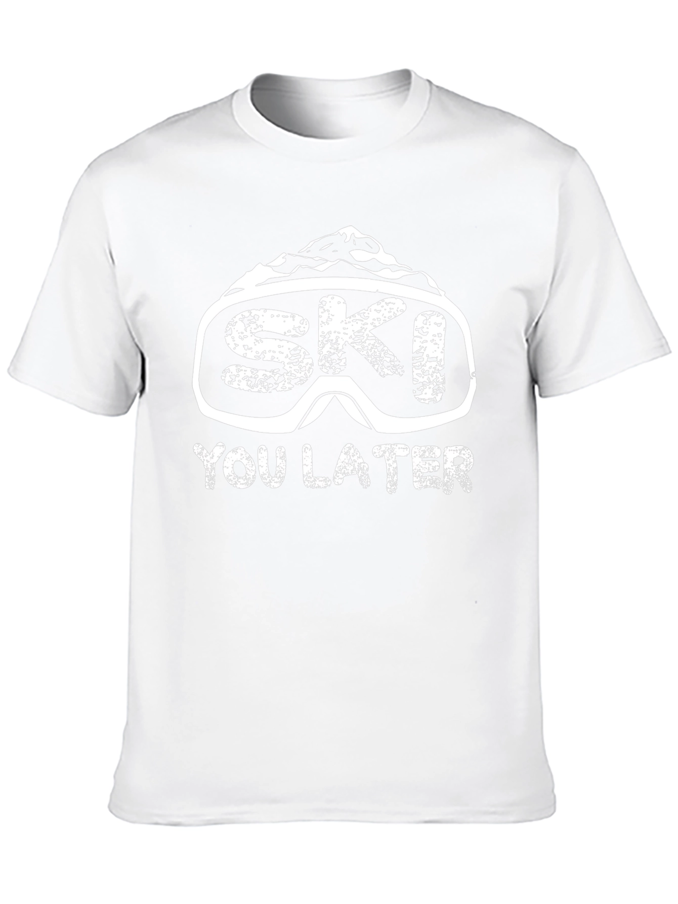 Ski You Later Black T-Shirt