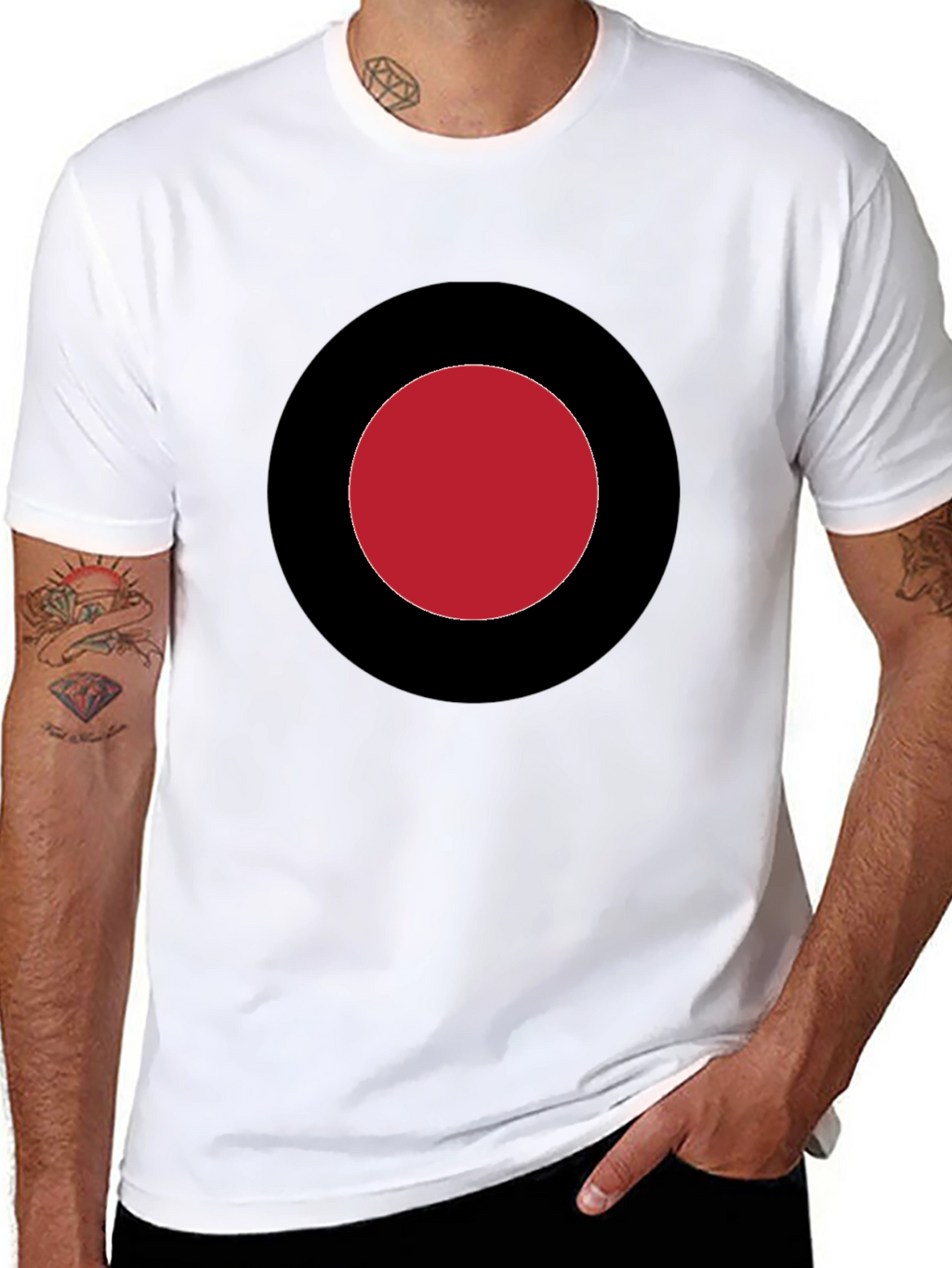 Target T-Shirt: Classic Bullseye Graphic Tee