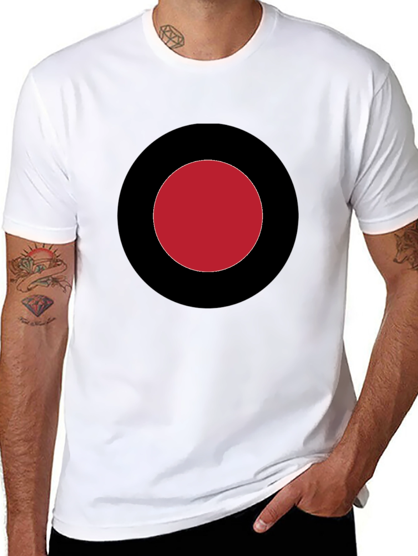 Target T-Shirt: Classic Bullseye Graphic Tee