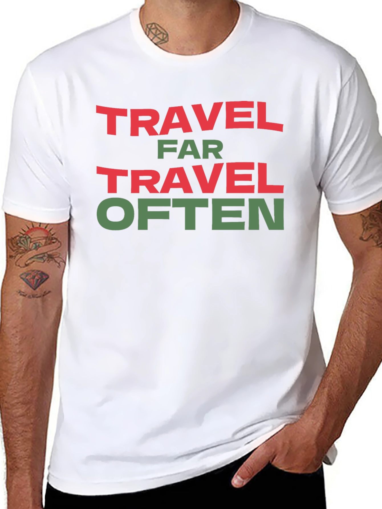 Travel Far Travel Often Graphic Tee