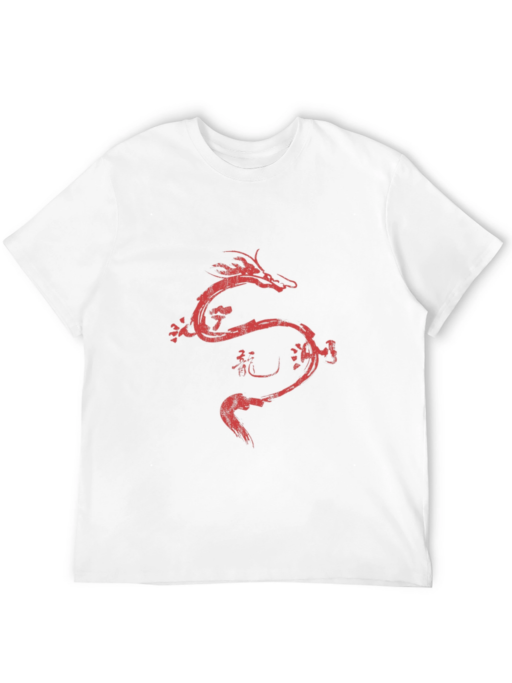 Dragon Brush Stroke Graphic Tee