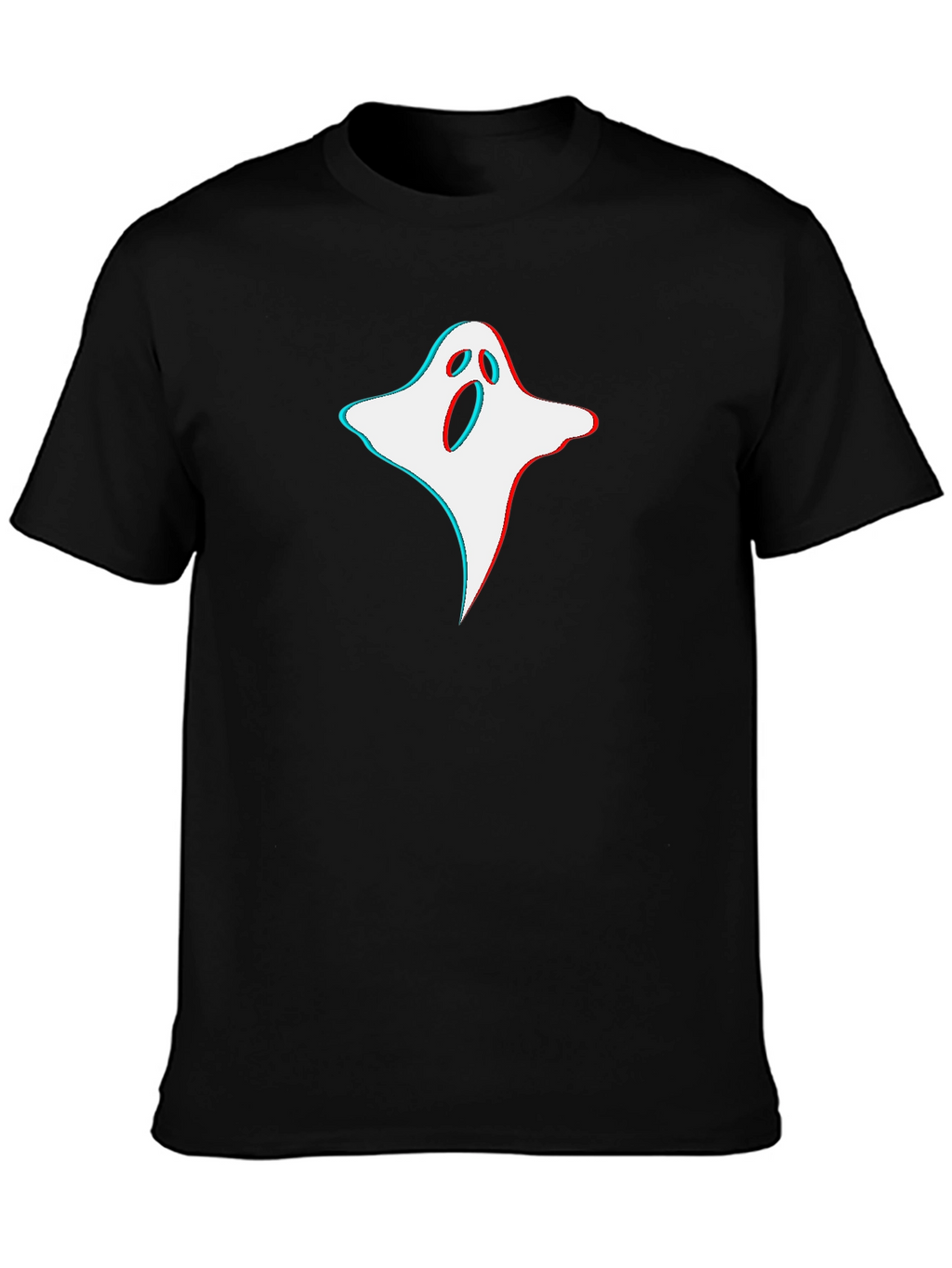 Spooky Ghost Graphic T-Shirt - Halloween Ready