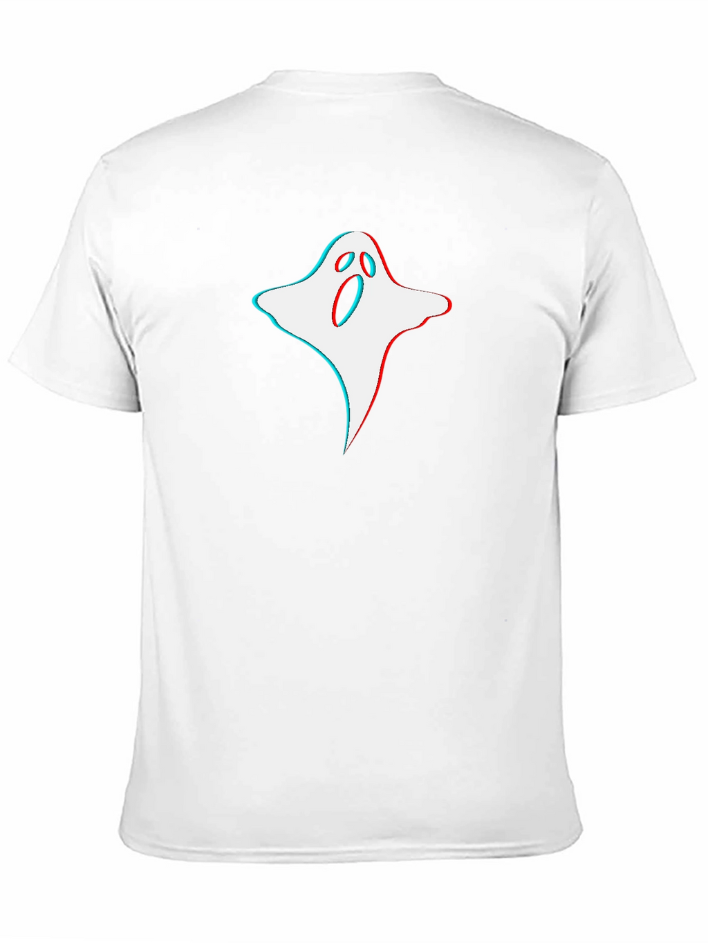 Spooky Ghost Graphic T-Shirt - Halloween Ready