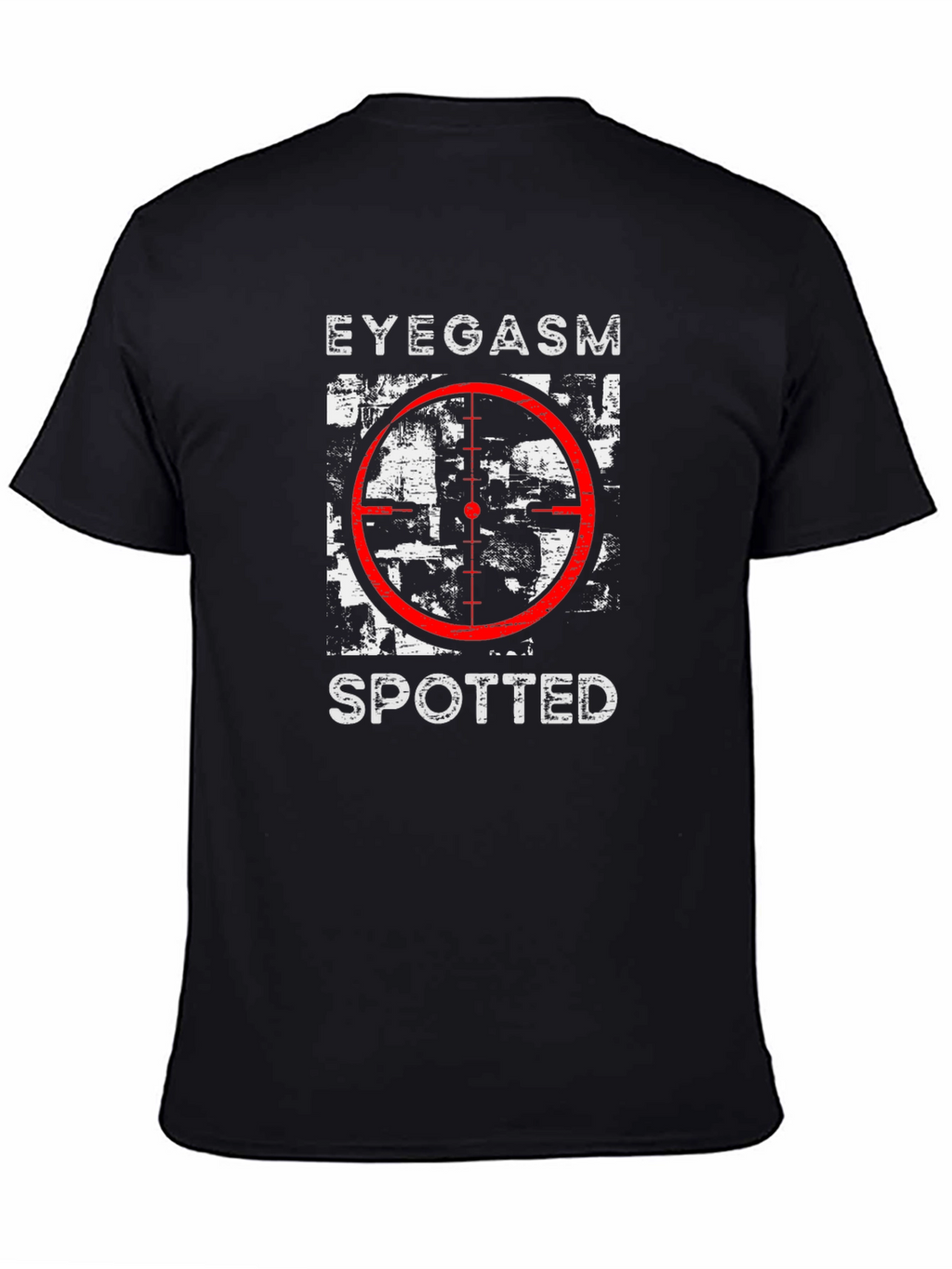 Eyegasm Spotted Graphic Tee - Mens Black T-Shirt