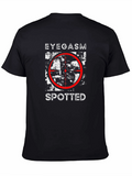 Eyegasm Spotted Graphic Tee - Mens Black T-Shirt
