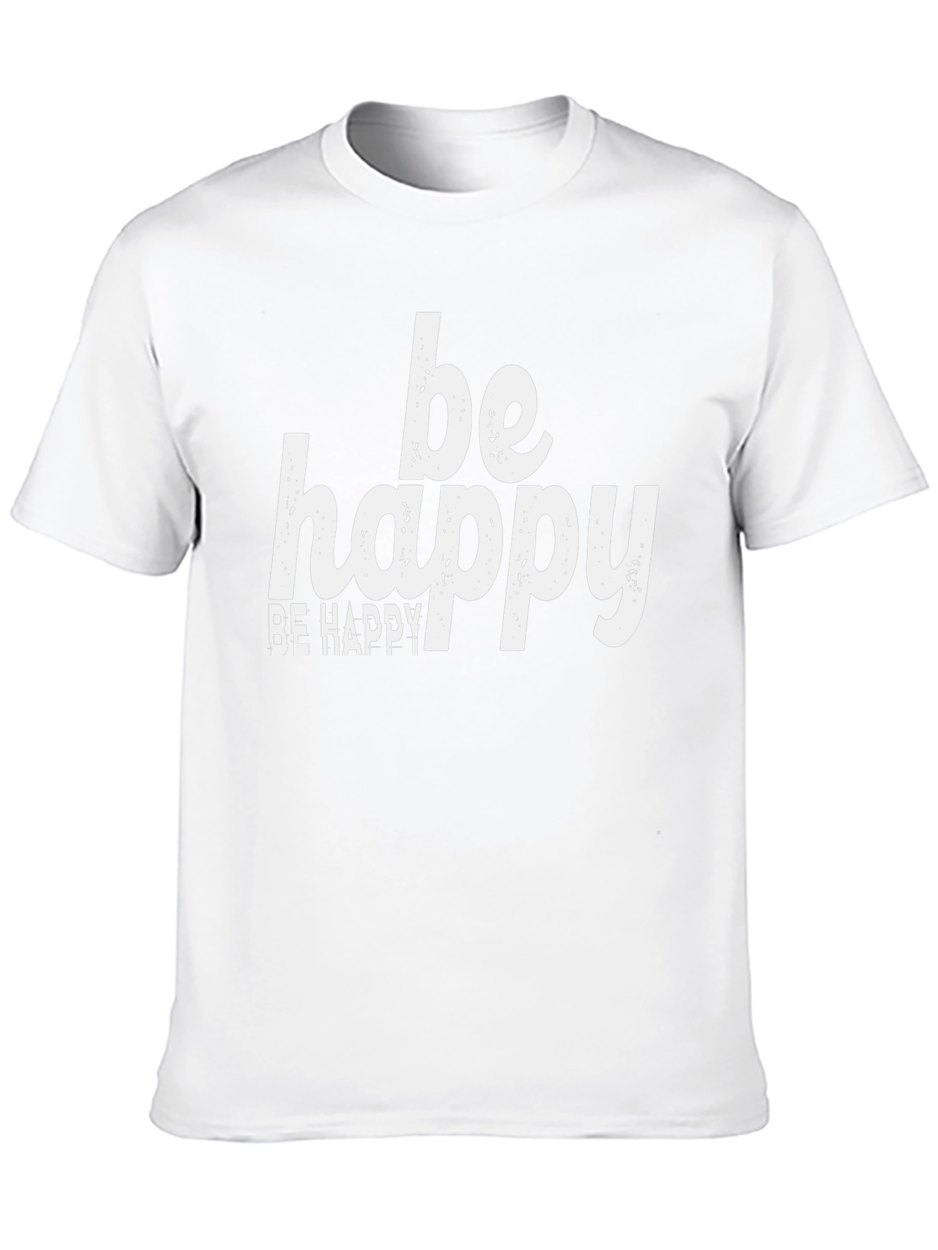 Be Happy Graphic Tee - Positive Vibes Shirt