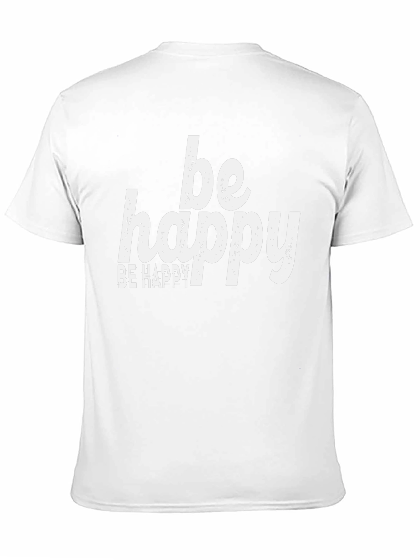 Be Happy Graphic Tee - Positive Vibes Shirt