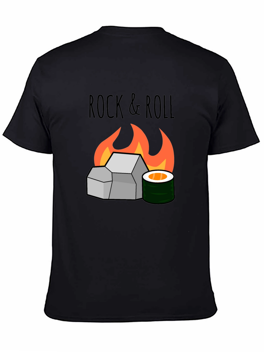 Rock & Roll Sushi Graphic T-Shirt